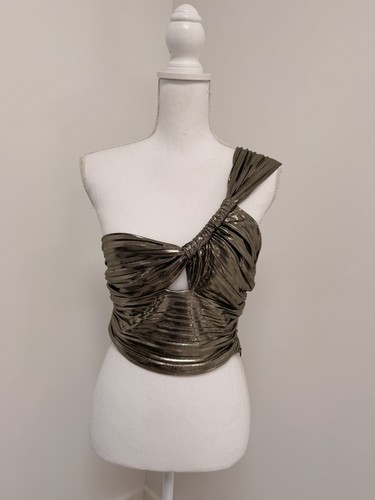Crop top zara monospalla - zara,
