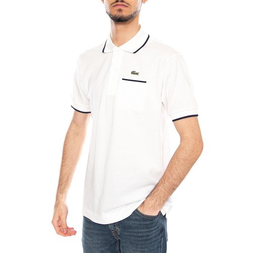 Maglietta white polo - m/c,