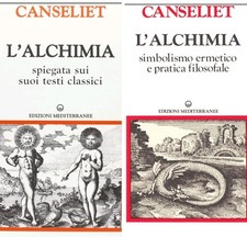Alchimia Spiegata Testi Classici 1 + 2 Ed Mediterranee Eugène Canseliet Vol