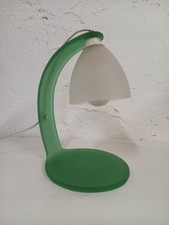 Lampada da tavolo vetro bianco verde