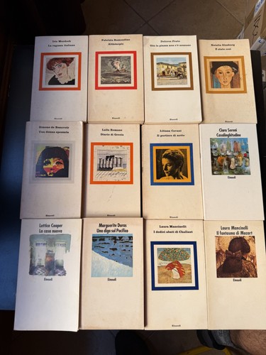 Lotto libri einaudi - einaudi, scrittrici