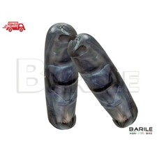 Coppia Manopole Bici Epoca - Bacchetta - Vintage -  Graziella - Olanda   Grigio