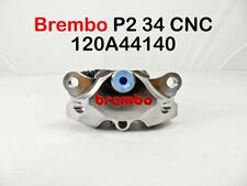 PINZA FRENO BREMBO RACING POSTERIORE P2 34 CNC NICHELATA - INT. 84 mm UNIVERSALE