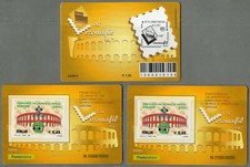 ITALIA 2017  "129° VERONAFIL" KIT SERIALE DI 2 TESSERE FILATELICHE