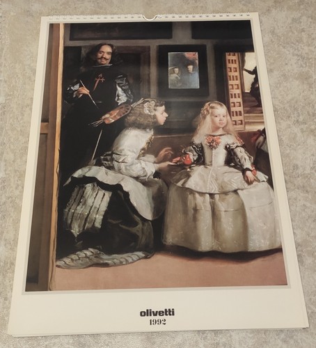 Calendario 1992 olivetti - 1992,