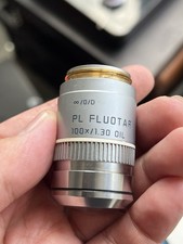 OLIO LEICA PL FLUOTAR 100/1.30 ∞/0/OBIETTIVO MICROSCOPIO - 100x M25 506008
