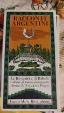 Racconti Argentini Biblioteca Di Babele 1981 Franco Maria Ricci Editore