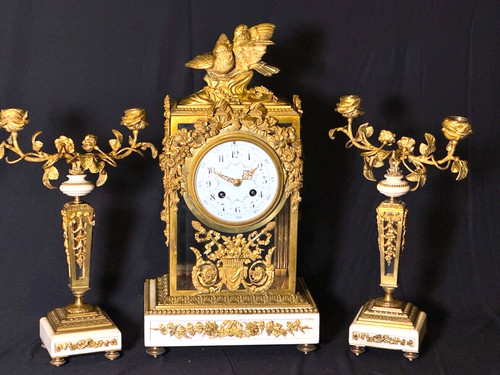 Set orologi francesi luigi xvi - set,