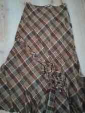 Gonna lunga scozzese tartan plaid elegante 44 sera London British Natale