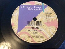 Prince Alphabet Street 7" vinyl single record