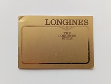 LONGINES Garanzia Guarantee