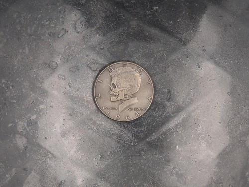 Mezzo dollaro colpito 1964 - dollaro,