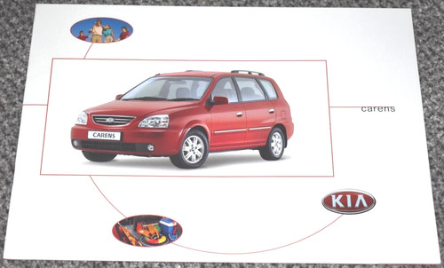 Kia carens brochure vendita - uk,