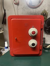 CASSAFORTE SOMMAVILLA VINTAGE GIOCATTOLO LEGGERE DESCRIZ. EPOCA LATTA METALLO