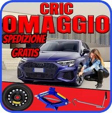 Ruotino Di Scorta 5Fori Misura Ruota Da 16 Per Audi A3 Con Kit Cric Crick dot25