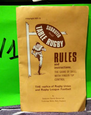Subbuteo istruzioni rugby - istruzioni,