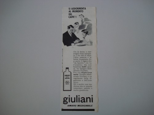 Advertising pubblicità 1962 - advertising,