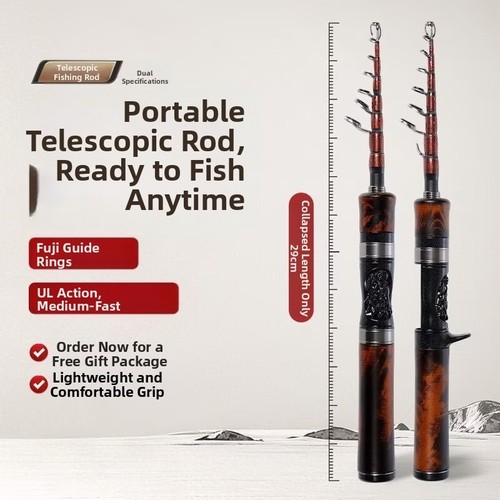 Canna telescopica pesca - telescopica,