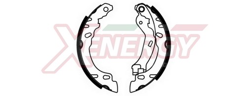 Ganasce freno posteriore - ganasce, fiat
