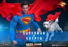 Superman (2025) 1/6 Superman & Krypto 33 cm PREODER DEPOSIT 30% HOT TOYS