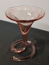 Vaso Cornucopia Vetro Di