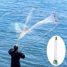 Rete da pesca colata a mano