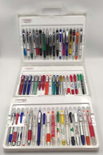 campionario 54 penne pubblicitarie PROMART DESIGN plastica e metallo +valigetta