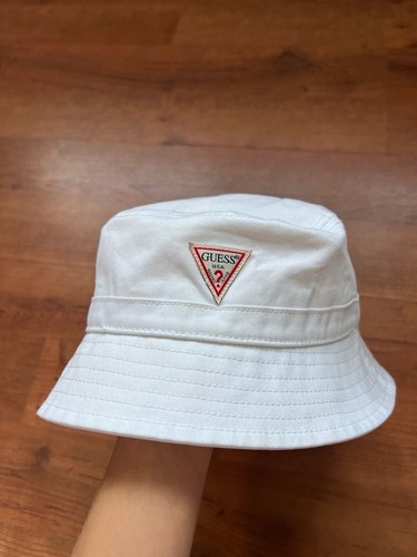 Cappello guess bianco con - bianco,