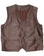 Gilet vintage uomo pelle - , it