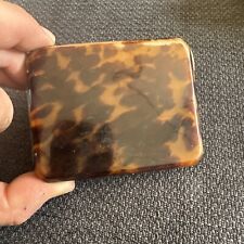portasigarette tartarugato antico cm 10 x 8 condizioni da foto