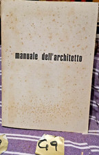 Manuale Dell'Architetto  anno