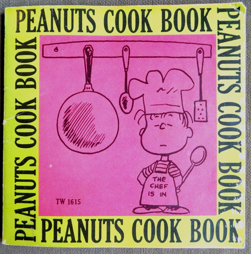 Vintage peanuts cook book - peanuts,