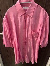 Camicia rosa Balenciaga taglia