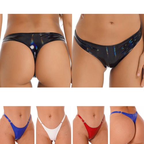 Slip donna metallizzato fondo