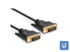 Cavo Video DVI-D HAMLET Dual Link 24+1 Pin Maschio-Maschio 180cm per Monitor PC