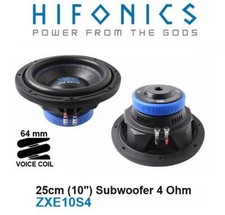 HIFONICS ZXE 10S4 SUBWOOFER 25 cm (10") 500 Watt, 4 Ohm, Woofer serie ZEUS ZXE