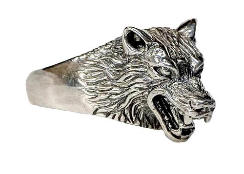 Lupo mannaro wolf anello 925 - wolf, .925
