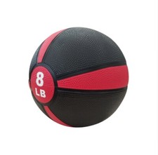 Palla medica, 8 libbre-rosso, diametro 9'