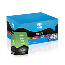 96 Capsule POP CAFFE' BABILON Miscela 2 CREMOSO compatibili BIALETTI NO 100