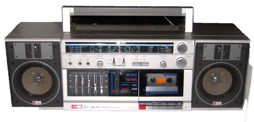 Raro aiwa 30u ghetto - aiwa, ca-30u