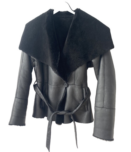 Giacca cappotto pelliccia