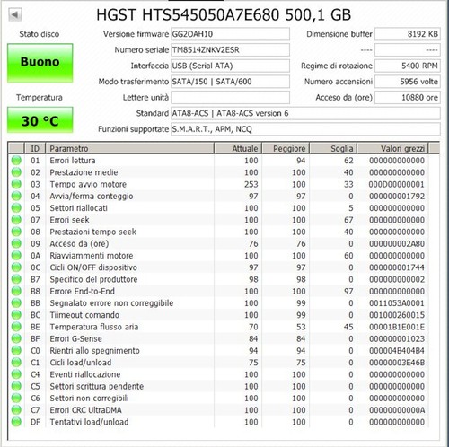 Hard disk hgst 500 gb - hard,