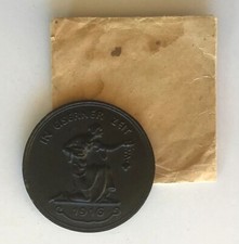 Medaglia militare tedesca con bustina I°gm - German medal with paper bag WWI
