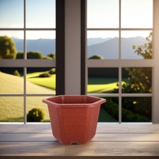  Fioriera esagonale Vaso da vivaio per vasi ad alto fusto Vaso da fiori in