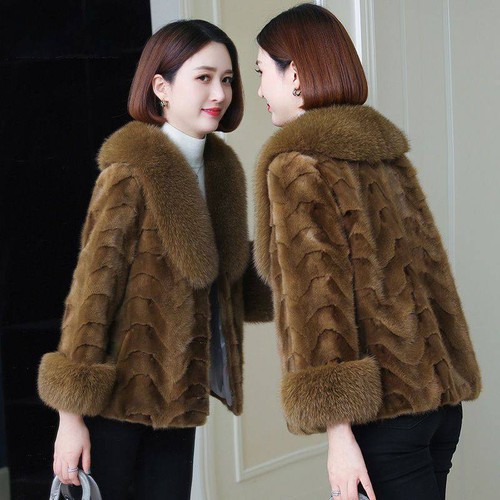 Nuovo cappotto pelliccia