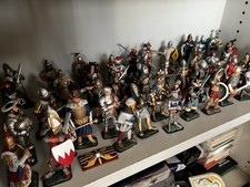 ,LOTTO DI 50 SOLDATI DI  PIOMBO DEA  12CM DESIGN BY ALLEVI Da Collezione Storici