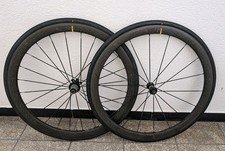 Set ruote Mavic Cosmic Pro Carbon Ust Rimbrake Shimano 9/10/11 velocità clincher 