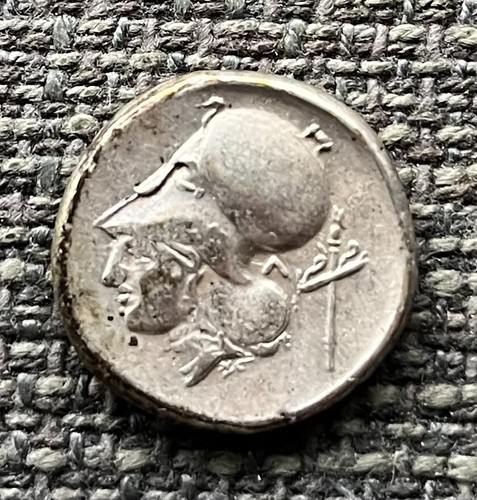 Elmetto corinto stater - stater, athena
