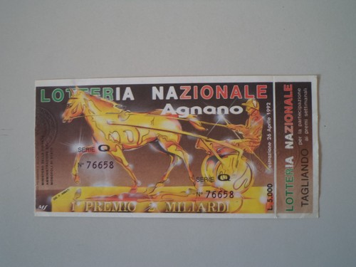 Biglietto della lotteria - della,