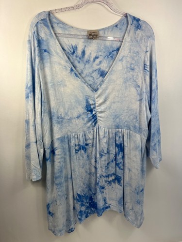 Camicetta como vintage - blu, e